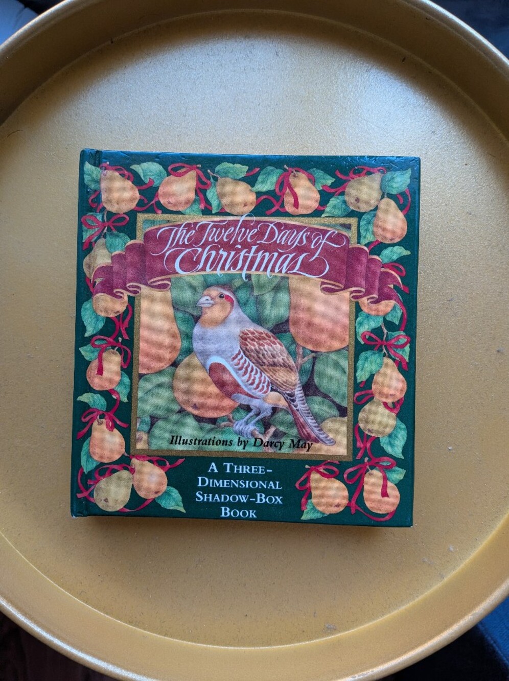 1993 The Twelve Days of Christmas Three-Dimensional Shadow-Box Book